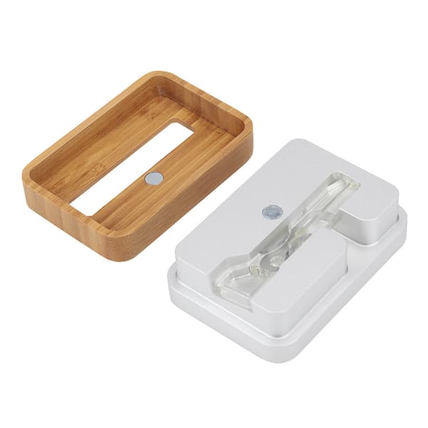 Samdi-pöytäpuhelimen latausalusta iPhone 6S/6 Plus/iPhone 7/7 Plus/iPhone 8/X:lle, hopea