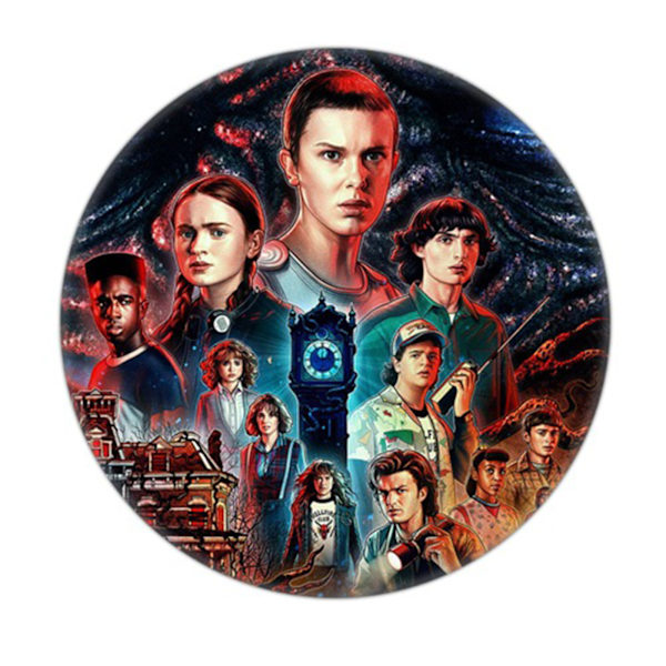 Stranger Things Pin Badges Set