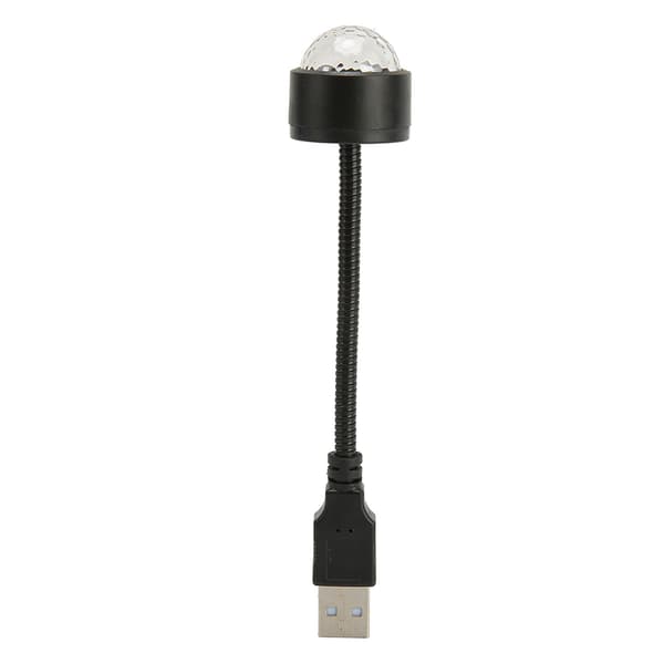USB-projektorlys i aluminiumslegering til biltak, USB-stjernenattlysdekorasjon for soverom, fest, bar