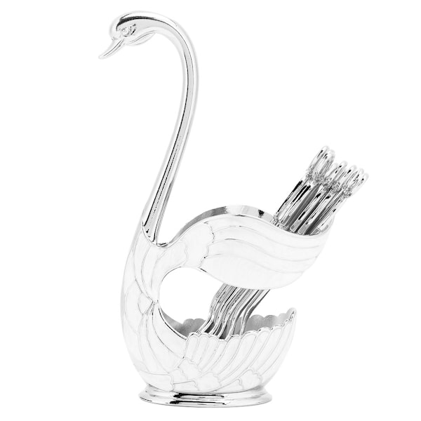 Tyylikäs Joutsen- set - Eurooppalaistyylinen koristeellinen pöytäastia, hopea Silver