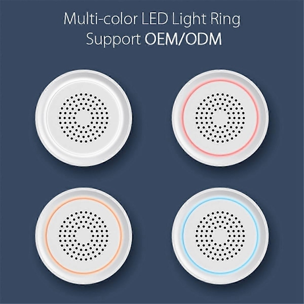 Tuya Alarm Smart Sirene Wifi Alarm Sensor til Alexa Home