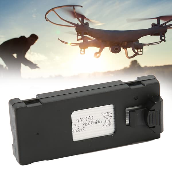 3.7V 2600mAh RC Drone -akku Vakaa UAV-vara-akku malleille E88 E88PRO E88MAX E525 E99 E99PRO P1 P5PRO K3 S1 P8