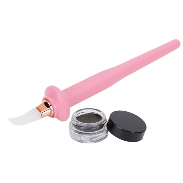 3 stk Silikone Eyeliner Applikatorværktøj Professionelt Vandtæt Langtidsholdbar Eyeliner Guide Wand Set Pink