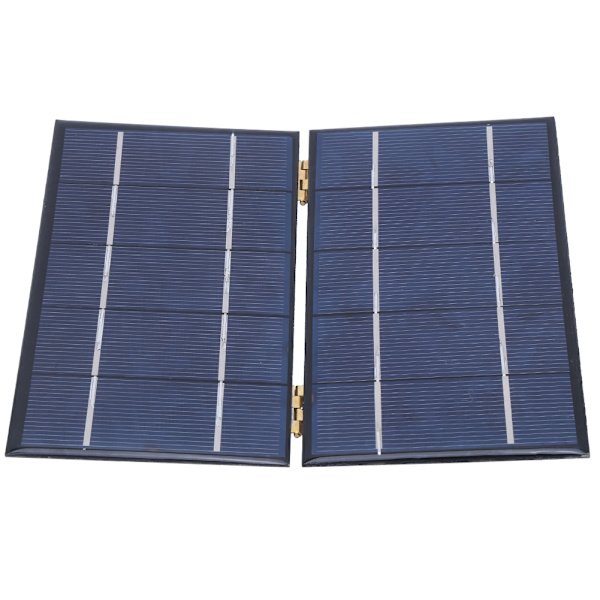 4,8W bärbar solpanel hopfällbar lätt utomhus solpanel telefonladdare
