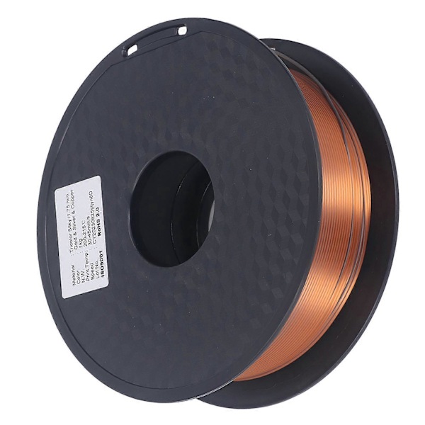1.75mm PLA Filament Guld Silver Koppar Trefärgad Silke 3D-skrivarfilament Utskriftsmaterial