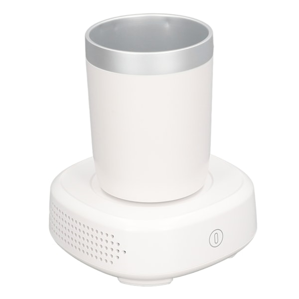 36W Hjem Hurtig Krus Kop Køler Desktop Kaffe Drik Mælk Øl Varmer Køler Hvid 100‑240V EU Stik