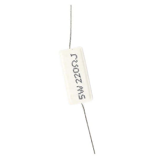 10 stk. Aksial Bly Keramisk Cement Effektmodstand 220 Ohm 5W