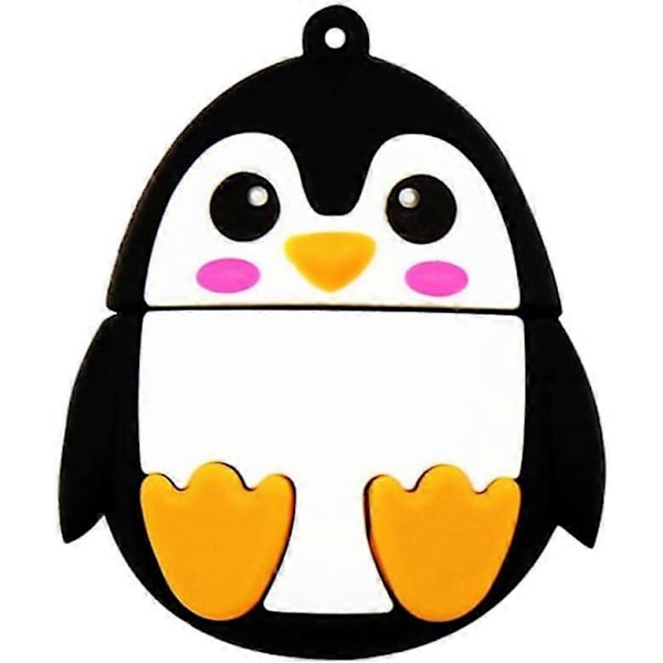 32GB USB 3.0 -muistitikku, luova sarjakuva pingviini USB-muistitikku ulkoiseen tiedontallennukseen