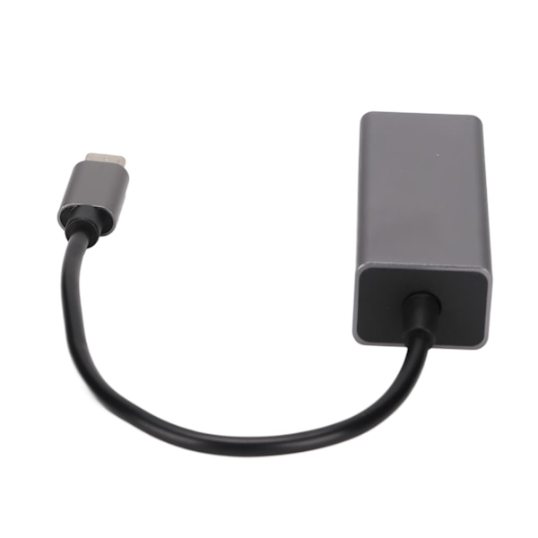 Ethernet-sovitin USB C - RJ45 Ethernet-harmaalla vakaalla siirrolla Type C -sovitin MacBook Prolle Galaxy S9/S8/Note 9 1000 Mt