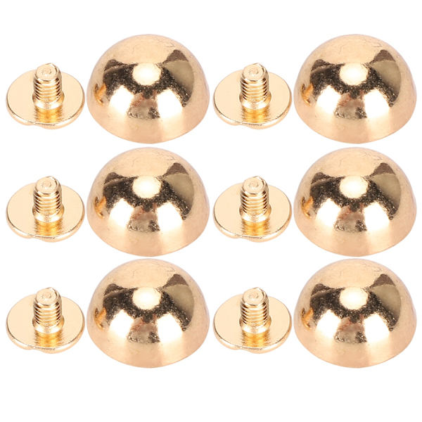 Svampe Nitte Rund Hoved Skrue Dome DIY Stud Knapper til Taske Sko Tøj Dekoration