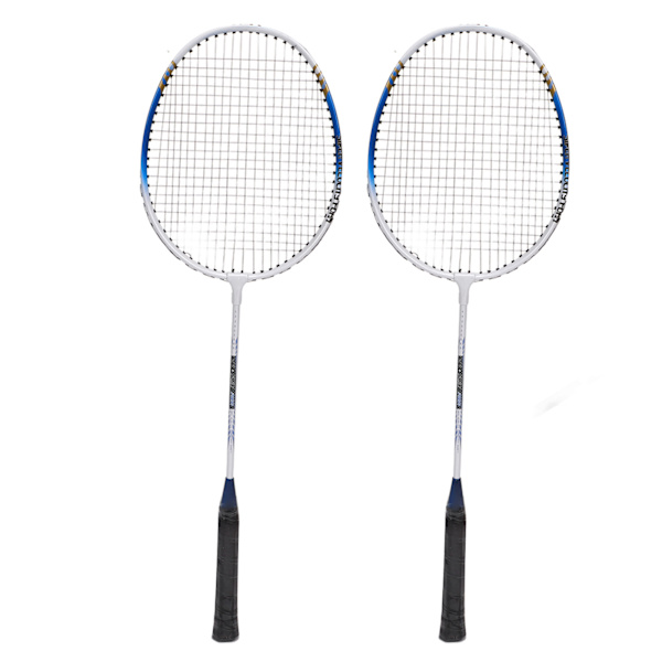 REGAIL Badmintonketsjer Par 2 Aluminiumlegering Letvægts Bærbare Badmintonketsjere til Indendørs Udendørs Blå