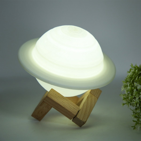 Mini söt form intelligent skrivbordsnattlampa LED bordslampa dekoration present till hem sovrum