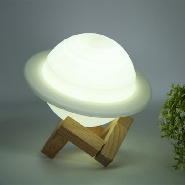Mini søt form intelligent skrivebordsnattlys LED bordlampe dekorasjonsgave til hjemmesoverom