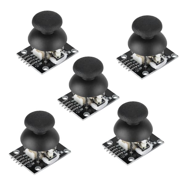5 stk. toakset joystickmodul for PS2-spillkontroller Gamepad-kontrollspaksensor for Arduino