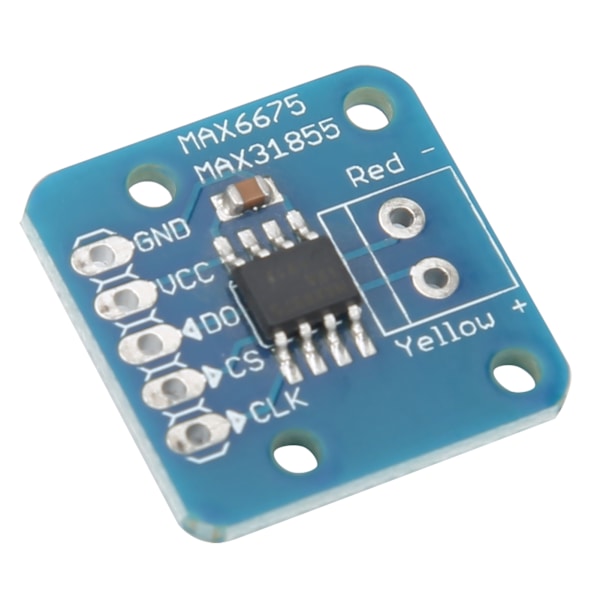 MAX6675 Temperatursensor K Typ Termoelement Modul DIY Sensormodul 3-5V DC -200°C~+1350°C