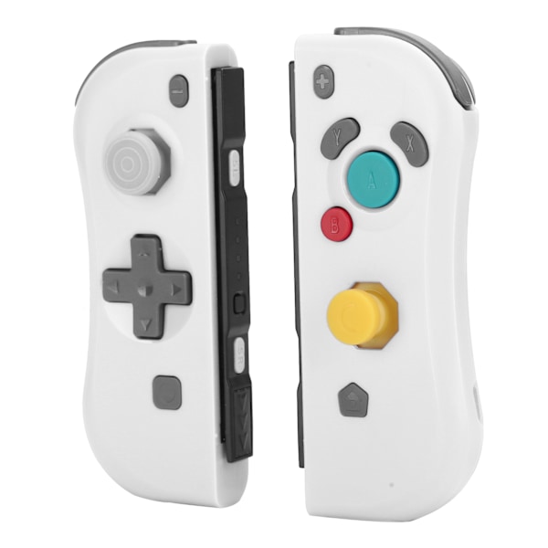 Trådløs gamepad venstre høyre Bluetooth spillgrep håndtak med NFC Awake for NS SwitchWhite