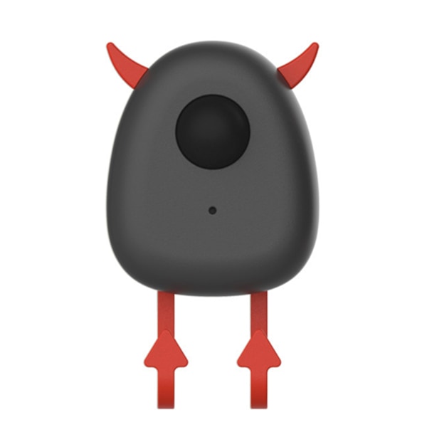 Exit Voice Broadcast Reminder Go Out Human Body Infrared Induction Cute Smart Electronics Black