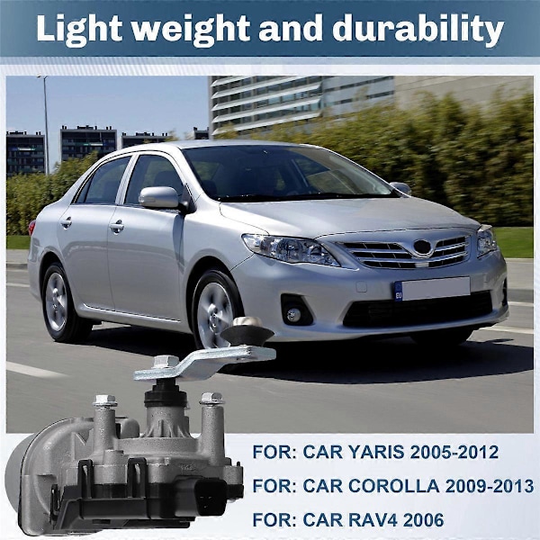 85110-0D080 Bil Torkarmotor för Toyota Yaris Corolla RAV4 2005-2013 Som Visat
