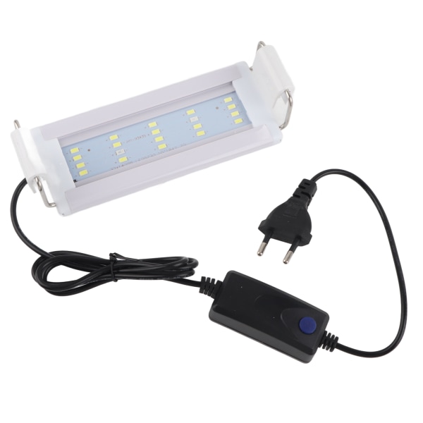 Clip on Aquarium Mini LED Light Fish Tank Lamp EU Plug 220V