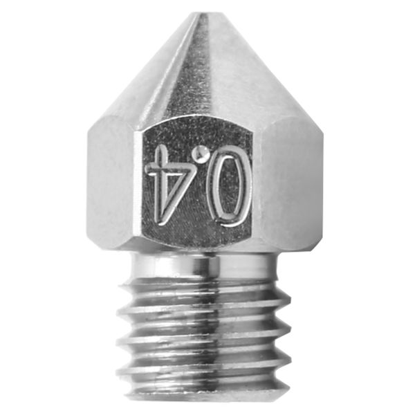 MK8-munstycke 0,4 mm Nickelpläterad mässingsextruder Print 3D-skrivare tillbehör