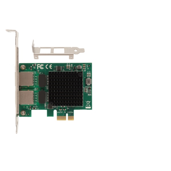 PCIE NIC netværkskort stabil transmission Plug and Play 1G Dual RJ45 NIC netværkskort til Windows til serveroperativsystem