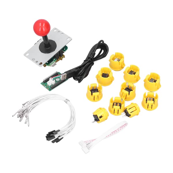 Arcade Stick metallinen arcade-kaukosäädin Zero Delay Classic Arcade -tarvikkeet lahja