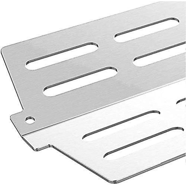Varme Diffuser Grill Gassplate 7622 Reservedeler Rustfritt Stål Tilbehør for Weber Genesis 300 Serie E310 E320 E330 S310 S320 S330