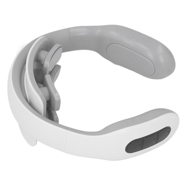 Elektrisk Puls Nack Massager Intelligent Voice 4 Head 6 Lägen Knådning Pulse Shoulder Massager