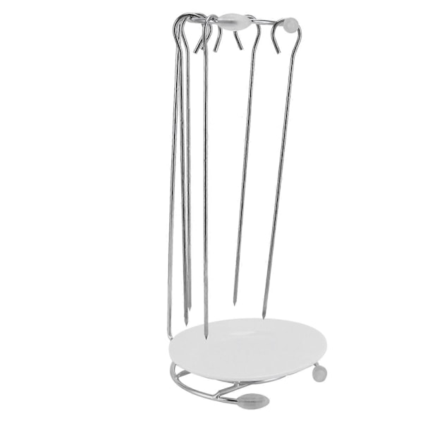 Barbecue Spyd Rack Rustfrit Stål BBQ Grill Rack Roterende Grill Rotisseri Barbecue Grill Sæt