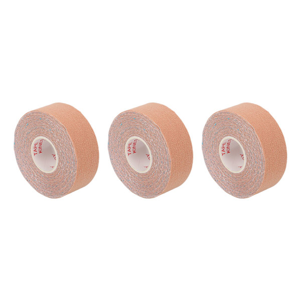 3 ruller Ansigtstape Ansigtsrynkefjerner Strip Nem udskæring V Shaping Lifting Patch Hudfarve