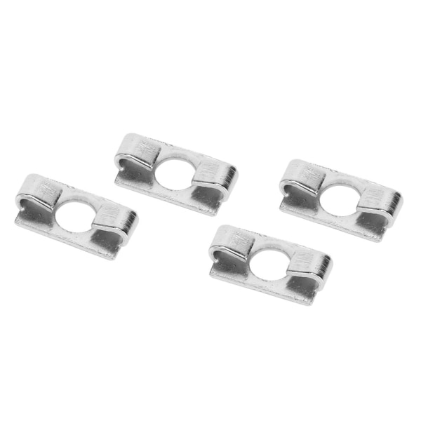 20 stk aluminium profil fjeder elastisk konnektor galvaniseret stål indbygget fitting fastener (20 serie-slot 6)