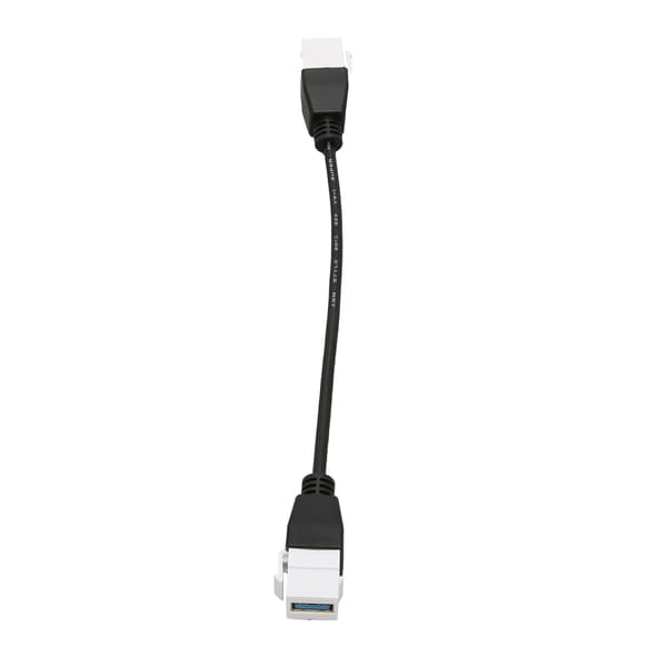 USB3.0 Keystone Jack Inserts Kabel USB3.0 Hun Til Hun Keystone Indsats Vægplade Udgangspanel Adapter Stik Kabel