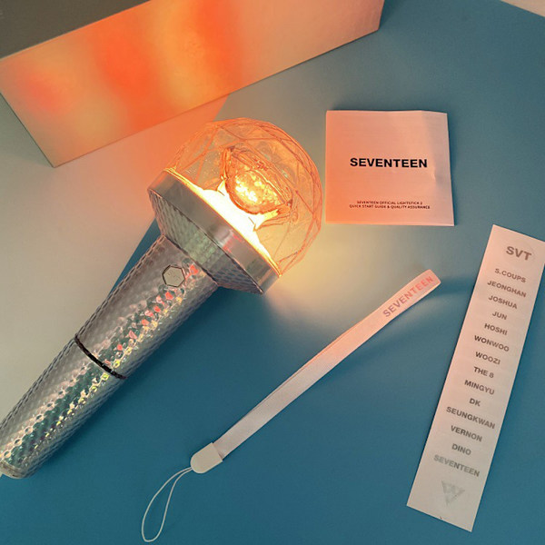 Seventeen Lightstick Bluetooth Telefonstyret 17 Fans Version 2 Koncert Lys Stick Fans Gave