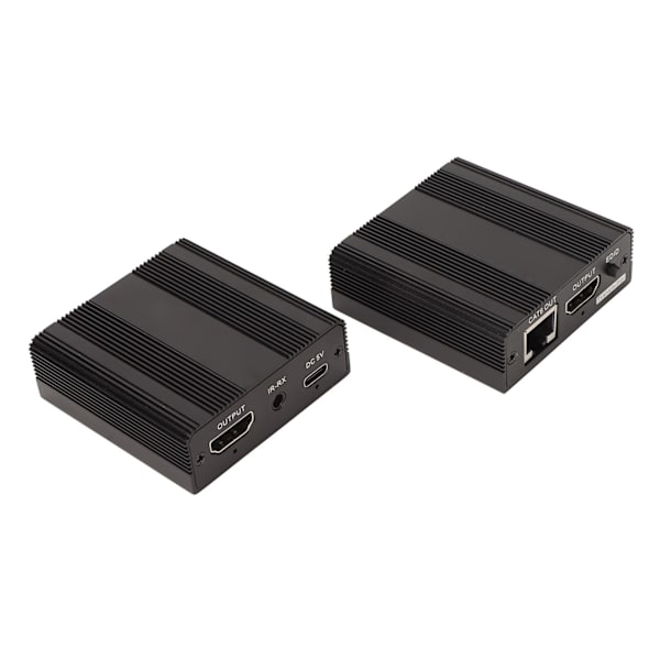 229ft HD Multimedia Interface Extender 5V 2A 1080P 60Hz Dobbelt skærm Samtidig visning Plug and Play Netværkskabel forlængelse