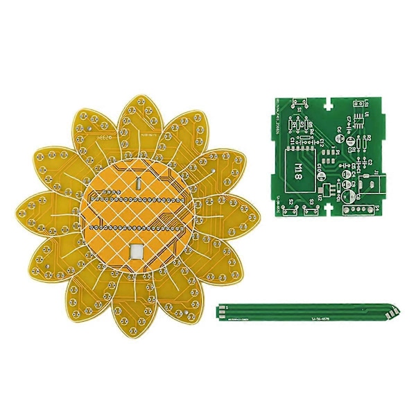 LED Färgglad LED Solros Bluetooth Högtalarkit Musikspektrum