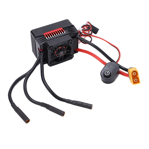 V2 RC Vanntett 45A ESC Børsteløs ESC Elektrisk Fartskontroller for 1/10 RC Bil Oppgraderingsdeler