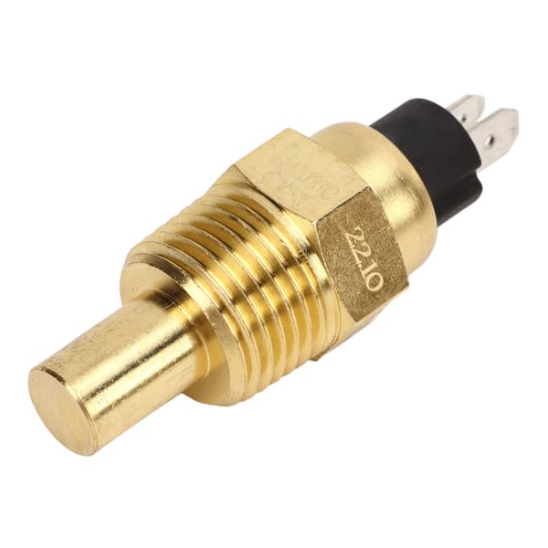 Vanntemperaturmåler Sensor 3W 1/2 NPT Sensorplugg for VOD Dieselgenerator Maksimalt 125℃ 6 til 24V