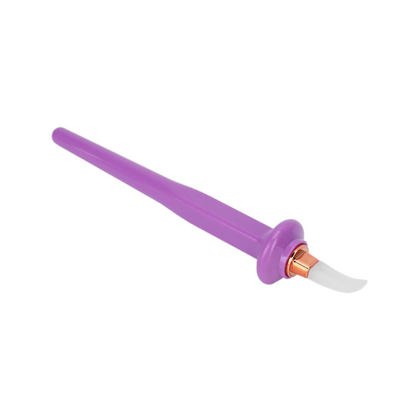4 stk Silikone Eyeliner Værktøj Vandtæt Langtidsholdbar Eyeliner Guide Spatel til Makeup Artist Lilla