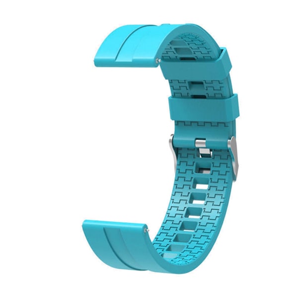 Vattentät 22mm vit silikonklockarmband för Huawei GT/2 Pro