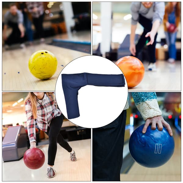 Holdbar tommelfingerstabilisator til højre/venstre hånd med fingergreb til bowlingkugle