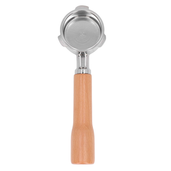 51mm Bundløs Portafilter 3 Ører Rustfrit Stål Portafilter til Donlim 6001 5403 KF5400 C1 Bøg Træfarve