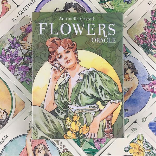 Blomsterorakelkortlek Tarotkortlek Orakelkortlek