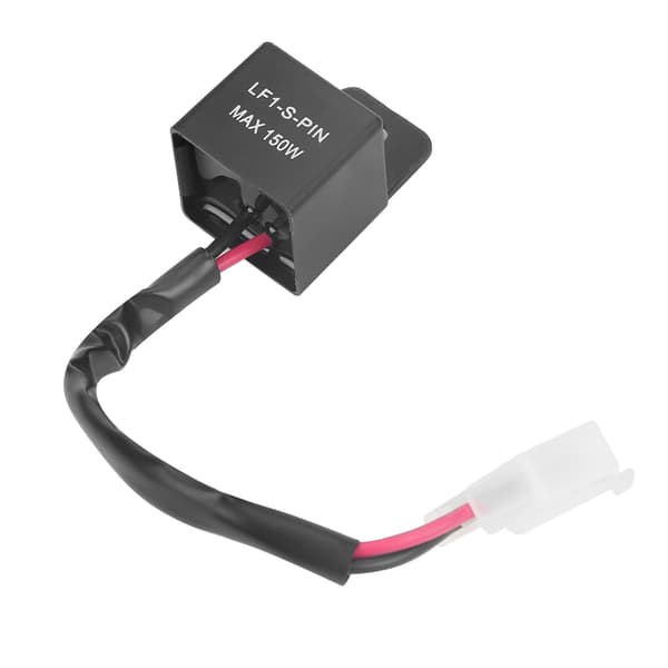 12V 150W 2-benet LED Blinkrelæ med Kabel til Motorcykel Blinklysindikator