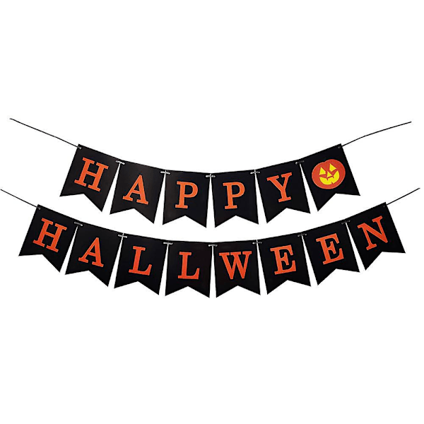 Halloween-kurpitsalippu - Ulko- ja sisätilojen kodin koristelu takan juhliin