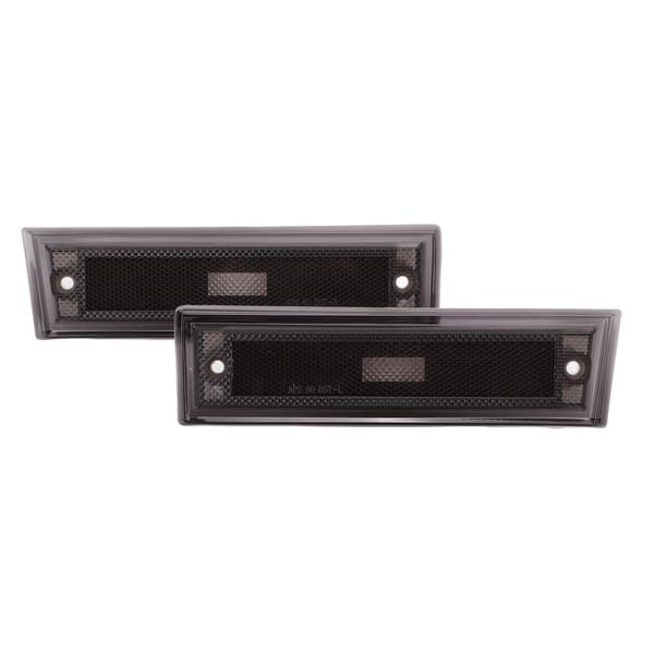Deksel for sidemarkørlys på frontfangeren, tilbehør for utskifting av GMC SUBURBAN 1981‑1991, svart