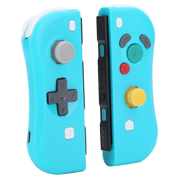 Trådløs Gamepad Venstre Høyre Bluetooth Spillgrep Håndtak med NFC Awake for NS SwitchTurquoise