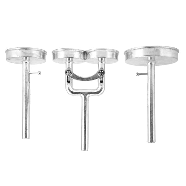 3 stk. pastform i aluminiumslegering kake dessert maker rund form DIY kjøkkenredskap