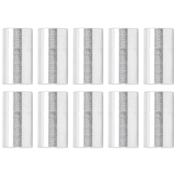 10 st aluminiumlegering distansrör runda gänglösa distansstöd tillbehör ytterdiameter 6 mm lång 10 mm