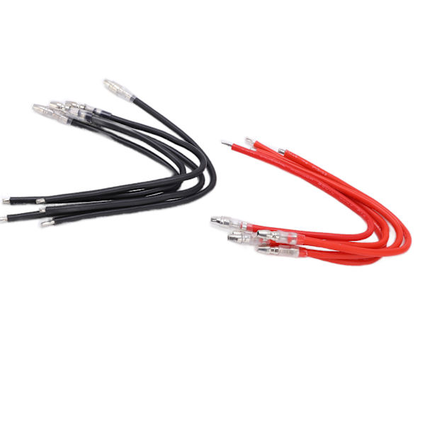 10 stk. RC motorkabel - holdbar, blød, ikke let at knække - pålidelig kugleforbindelse forlængerkabel til børstede motorer