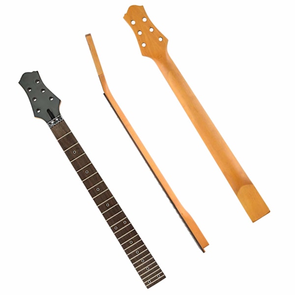 24 Band 25,6 Tums Gitarrhals Matt Lönnhals Rosenträ Greppbräda Gitarrhals LP Gitarrsersättning